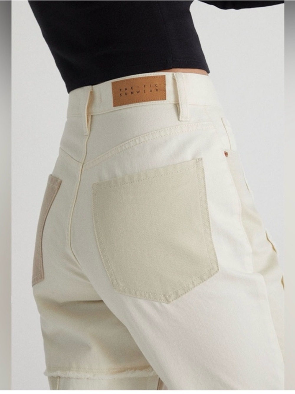 PacSun Patchwork Jeans - Picture 3 of 10
